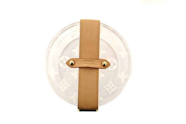 Louis Vuitton Monogram Print Transparent Plexiglass Scott Box