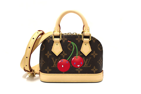 NEW Louis Vuitton LV x TM Cerise Nano Alma Hand and Crossbody Bag