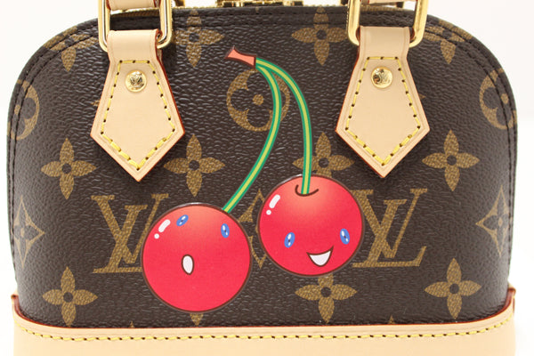 NEW Louis Vuitton LV x TM Cerise Nano Alma Hand and Crossbody Bag