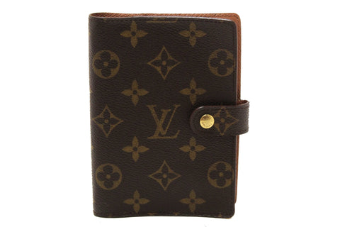 Louis Vuitton Monogram Canvas Medium Ring Agenda Cover