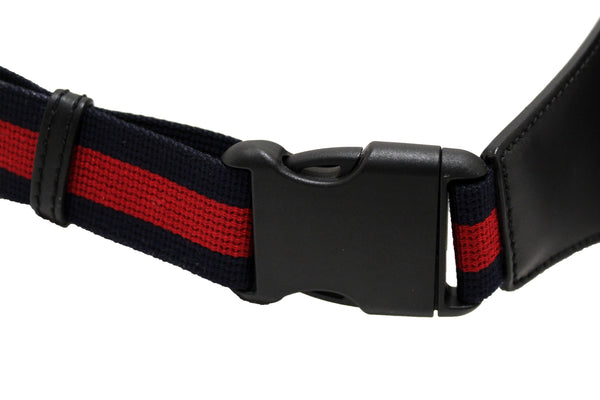 Gucci Black and Grey GG Supreme Canvas Belt Bag 474293