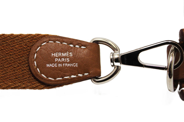 Hermes Brown Clemence Leather Evelyne 16 Amazone Bag