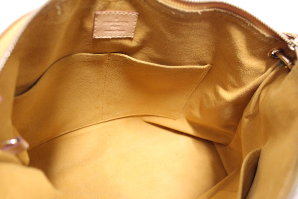 Louis Vuitton Classic Monogram with Safran Leather Pallas MM Handbag
