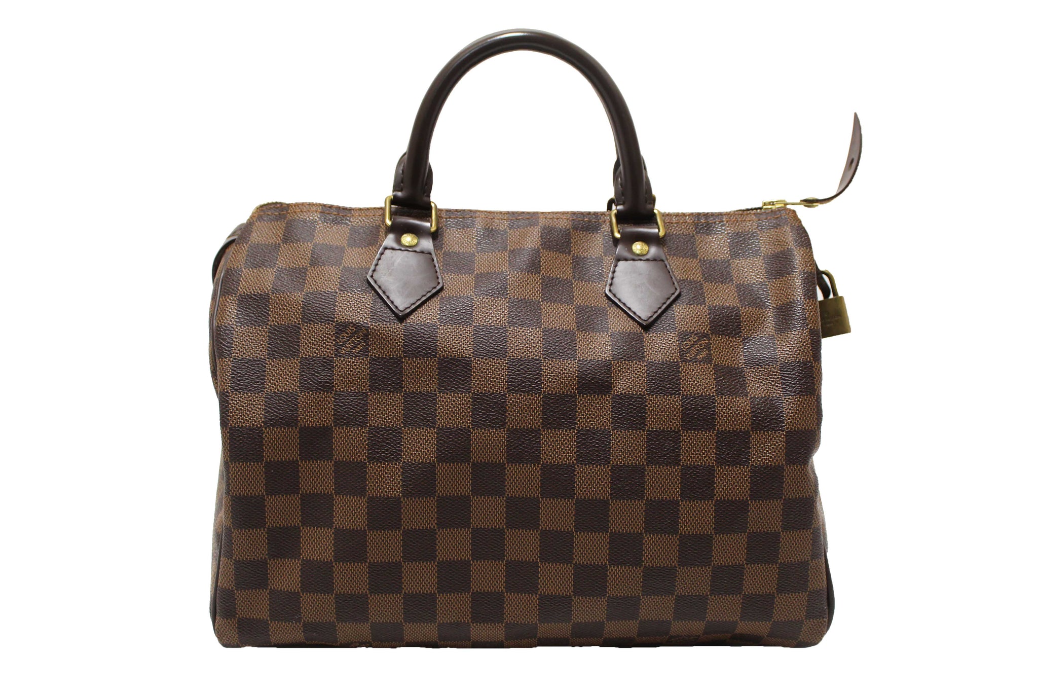 Louis Vuitton Damier Ebene Speedy 30 Handbag