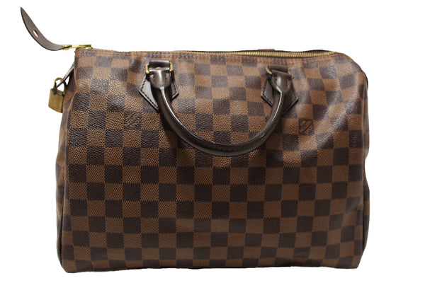Louis Vuitton Damier Ebene Speedy 30 Handbag