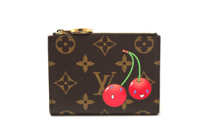 NEW Louis Vuitton LV x TM Cerise Lisa Bifold Wallet