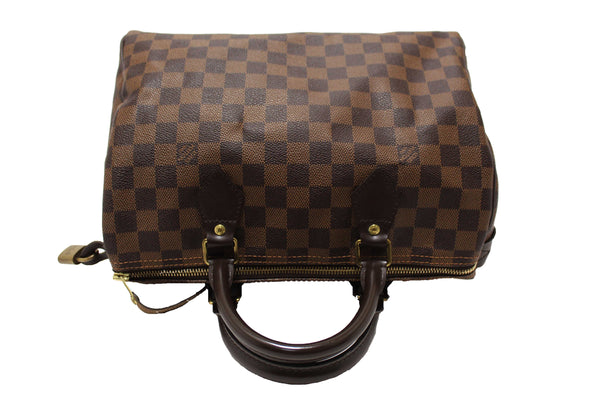 Louis Vuitton Damier Ebene Speedy 30 Handbag