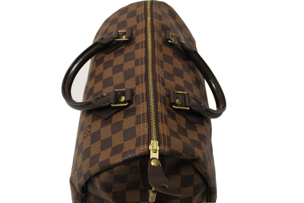 Louis Vuitton Damier Ebene Speedy 30 Handbag