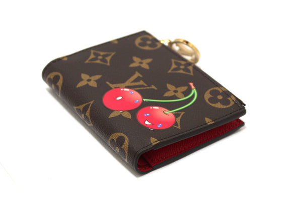 NEW Louis Vuitton LV x TM Cerise Lisa Bifold Wallet