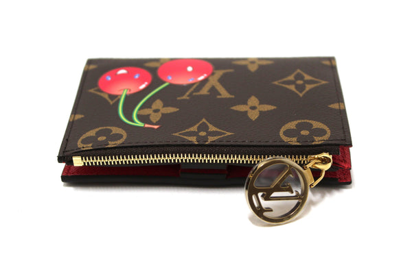 NEW Louis Vuitton LV x TM Cerise Lisa Bifold Wallet