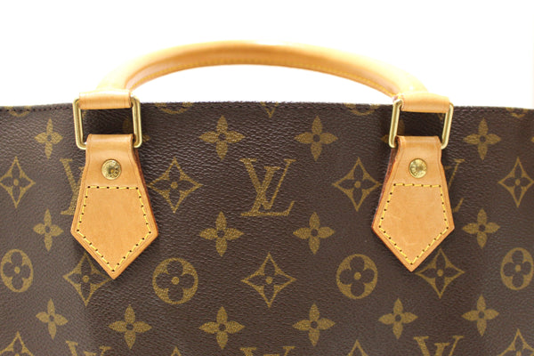 Louis Vuitton Classic Monogram Sac Plat Handbag