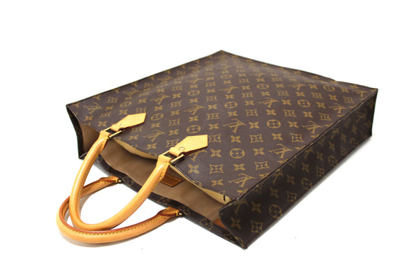 Louis Vuitton Classic Monogram Sac Plat Handbag