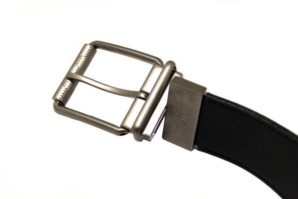 Louis Vuitton Men's Damier Infiniti Reversible Black/Brown Belt 90
