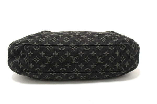 Louis Vuitton Black Monogram Denim Denim Daily PM Hobo Shoulder Bag