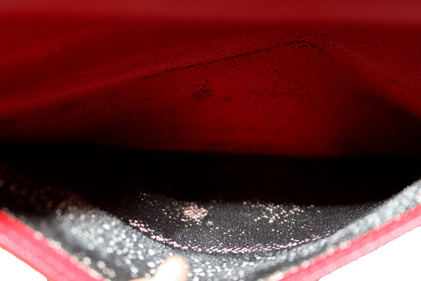 Louis Vuitton Red Epi Leather Alexandra Wallet