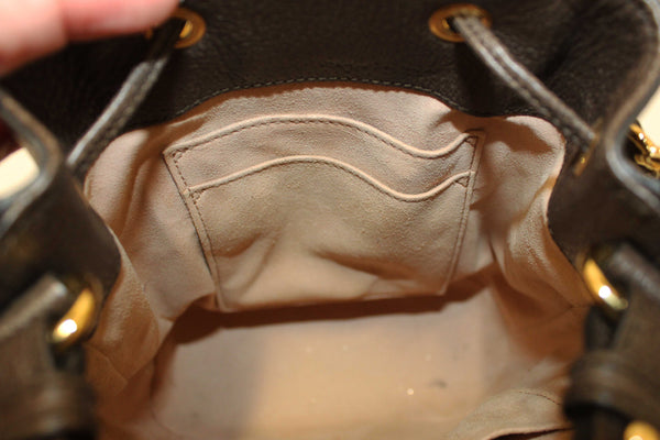 Gucci Brown Ophidia GG Supreme Small Bucket Bag 550621