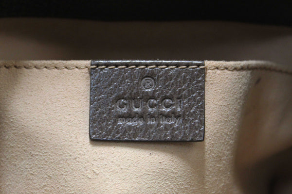 Gucci Brown Ophidia GG Supreme Small Bucket Bag 550621