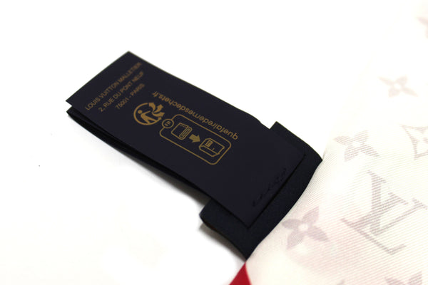 NEW Louis Vuitton White LV x TM Cerise Twilly Bandeau