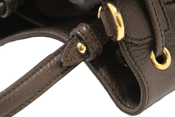 Gucci Brown Ophidia GG Supreme Small Bucket Bag 550621