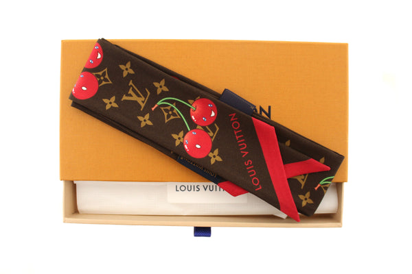NEW Louis Vuitton Brown LV x TM Cerise Twilly Bandeau