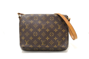 Louis Vuitton Classic Monogram Musette Tango Shoulder Bag