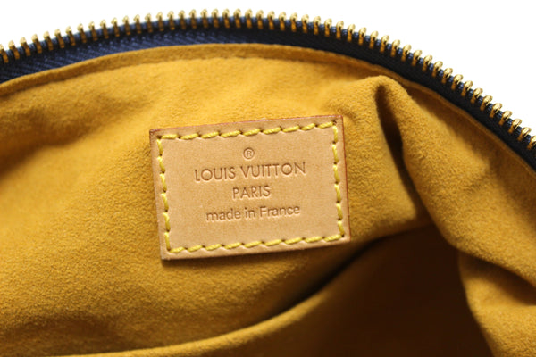 Louis Vuitton Blue Denim Monogram Baggy PM Shoulder Bag