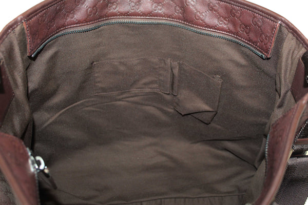 Gucci Brown GG Guccissima Leather Large Tote Bag 162913