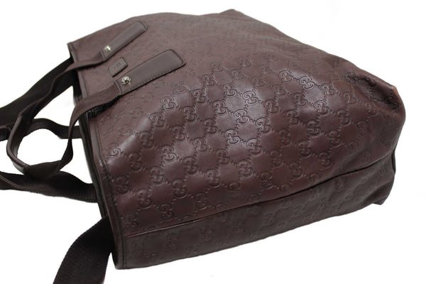 Gucci Brown GG Guccissima Leather Large Tote Bag 162913