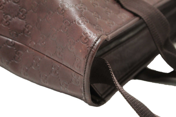 Gucci Brown GG Guccissima Leather Large Tote Bag 162913