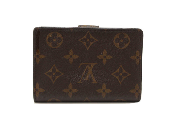 Louis Vuitton Classic Monogram Canvas with Rose Ballerine Leather Juliette Wallet