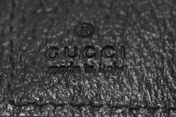 新款 Gucci GG Marmont 黑色皮革卡包