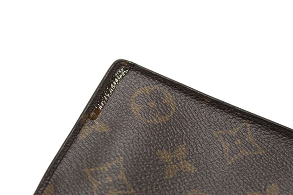 Louis Vuitton Classic Monogram Canvas with Rose Ballerine Leather Juliette Wallet