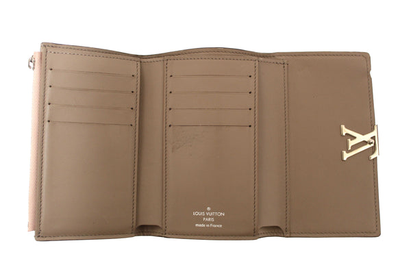 Louis Vuitton Magnolia Pink Taurillon Leather Capucines Compact Wallet