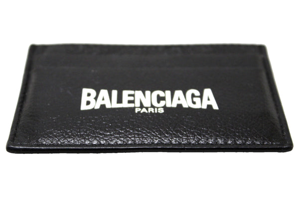 全新 Balenciaga 黑色小粒面小牛皮現金卡包