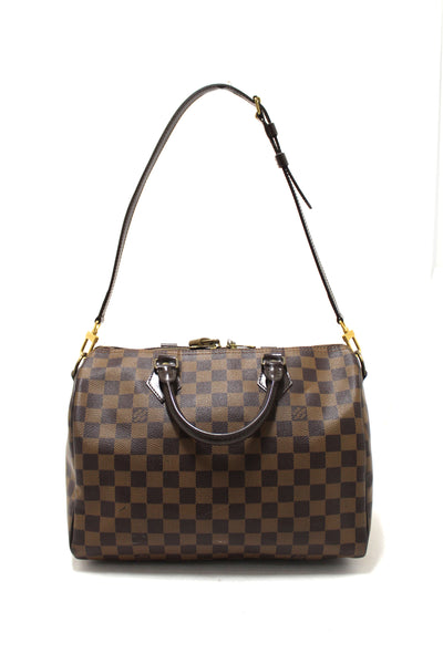 Louis Vuitton Damier Ebene Speedy 30 Bandouliere Bag