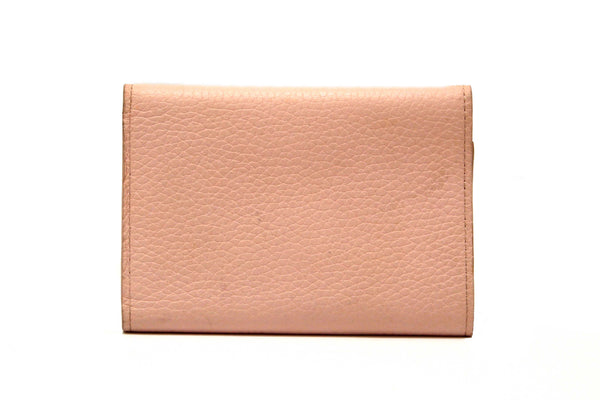 Louis Vuitton Pink Jasmin Taurillon Leather Capucines Compact Wallet