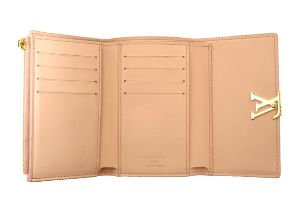 Louis Vuitton Pink Jasmin Taurillon Leather Capucines Compact Wallet