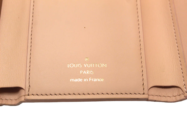 Louis Vuitton Pink Jasmin Taurillon Leather Capucines Compact Wallet