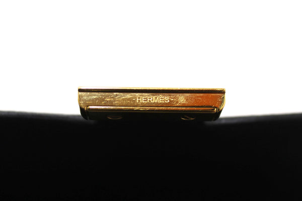 Hermes Black Epsom Leather Constance To Go Wallet Crossbody Bag