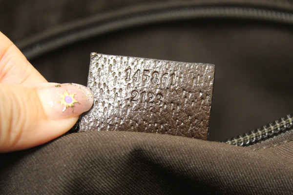 Gucci GG Monogram Flap Messenger Bag 145861