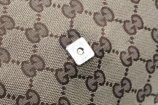 Gucci GG Monogram Flap Messenger Bag 145861