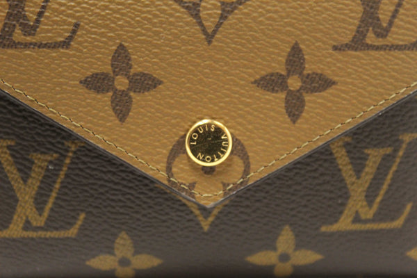 Louis Vuitton Classic Monogram and Monogram Reverse Canvas Victorine Wallet