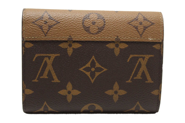 Louis Vuitton Classic Monogram and Monogram Reverse Canvas Victorine Wallet