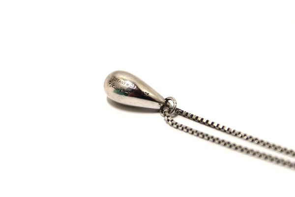 Tiffany & Co. Sterling Silver Teardrop Pendant Necklace