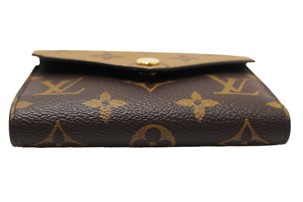 Louis Vuitton Classic Monogram and Monogram Reverse Canvas Victorine Wallet