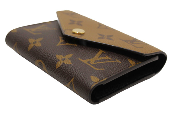 Louis Vuitton Classic Monogram and Monogram Reverse Canvas Victorine Wallet
