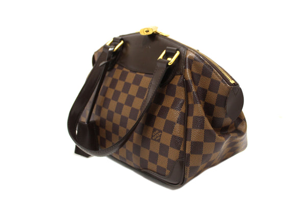 Louis Vuitton Damier Ebene Verona PM Handbag