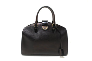 Louis Vuitton Black Electric Epi Leather Pont-Neuf GM Handbag