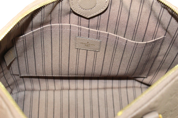 Louis Vuitton Gray Monogram Empreinte Leather Mazarine MM Bag