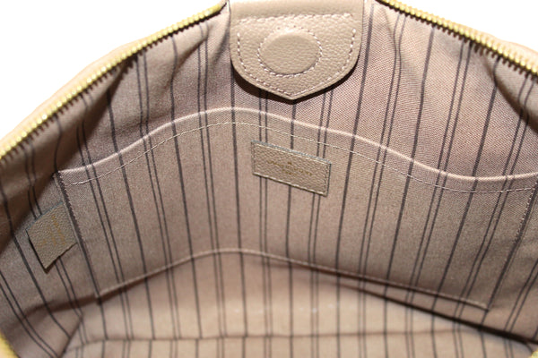Louis Vuitton Gray Monogram Empreinte Leather Mazarine MM Bag